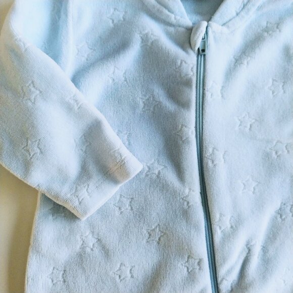 Rene Rofe Star Pattern Footie 0-3 Months - Picture 3 of 6